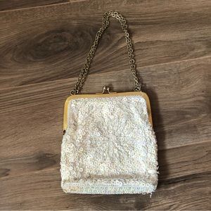 Vintage Beaded Pouch Purse